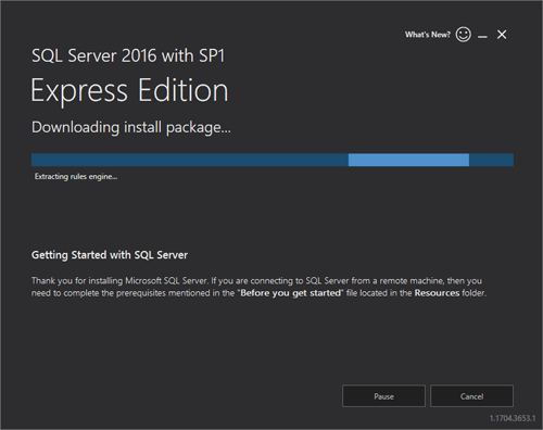 Microsoft SQL Server をインストールする 5