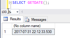よく使われる日付と時刻の関数 1 - GETDATE, YEAR, MONTH, DAY, DATEPART - よく使われる SQL ...